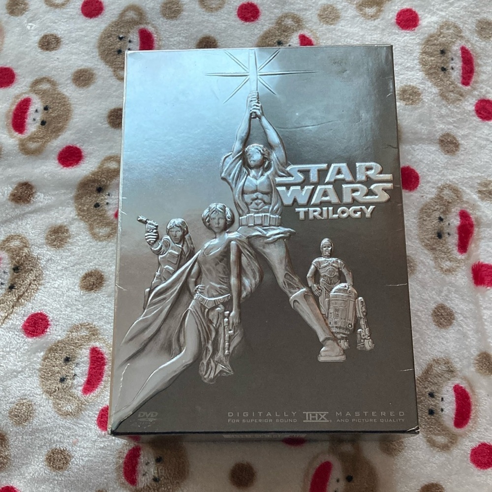 Star Wars Trilogy DVD set A New Hope,The Empire Strikes Back, Return of the Jedi